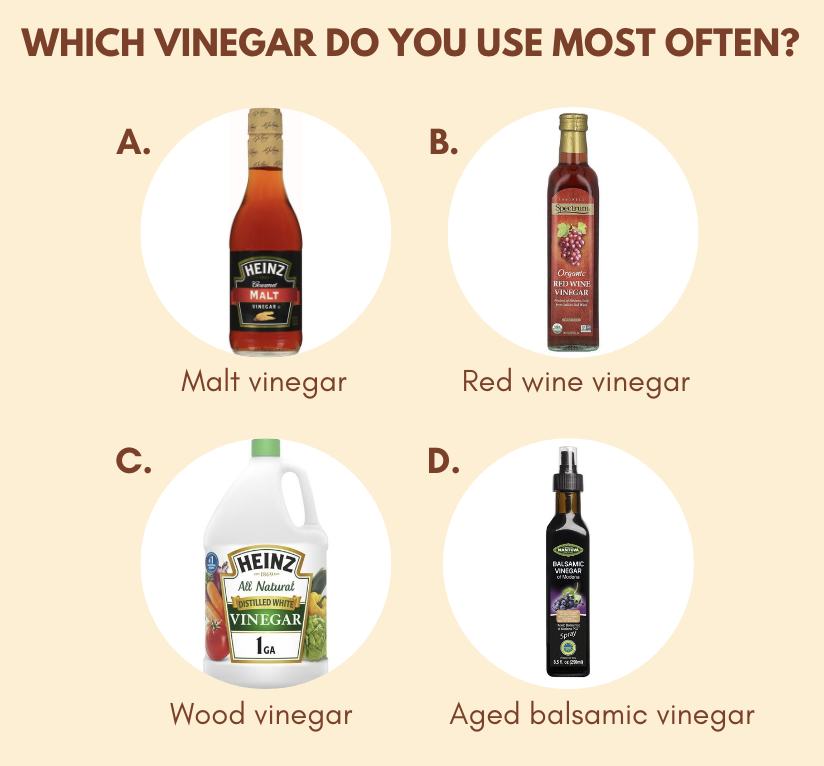 Which Vinegar Do You Use Most Often?