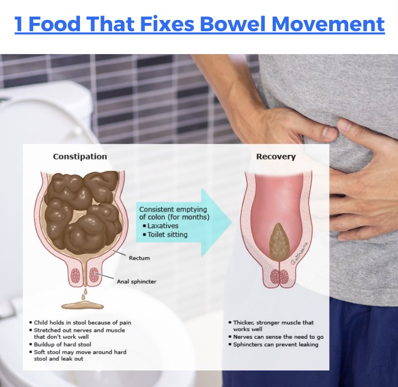 1 Food That Fixes Bowel Movement